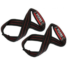 Лямки для тяги (восьмерка) Power System PS-3405 Figure 8 Black/Red S/M (3405RD-3)