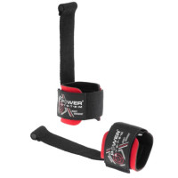 Лямки для тяги з валіком Power System PS-3350 Power Pin Black/Red (PS-3350_Black_Red)