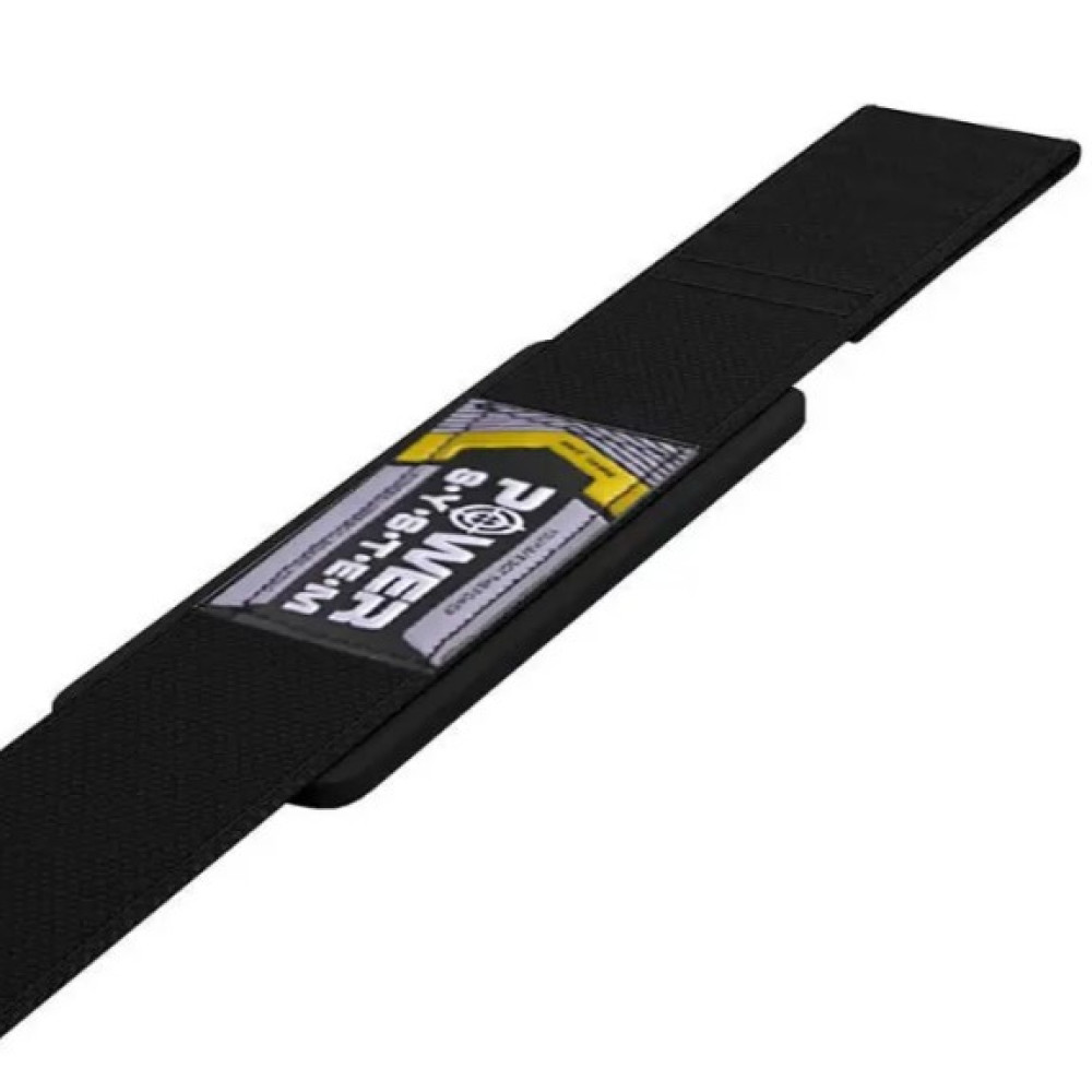 Лямки для тяги Power System PS-3400 Power Straps Black/Yellow (PS-3400_Bl/Yellow)