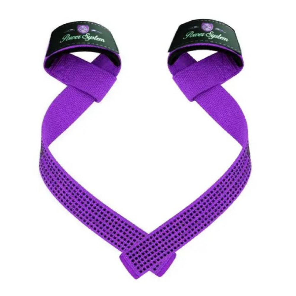 Лямки для тяги Power System PS-3420 G-Power Straps Purple (PS-3420_Purple)