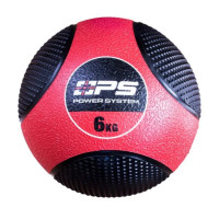 Медбол Power System PS-4136 Medicine Ball 6 кг Black/Red (4136RD-0)