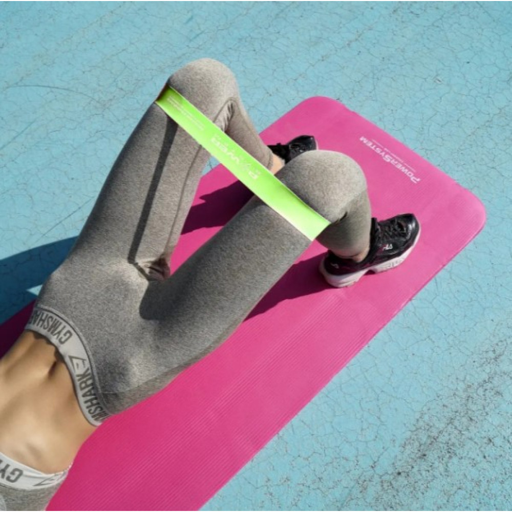 Резинка для фітнесу Power System PS-4062 Flex Loop Medium Green опір 18 кг (PS_4062_Green)