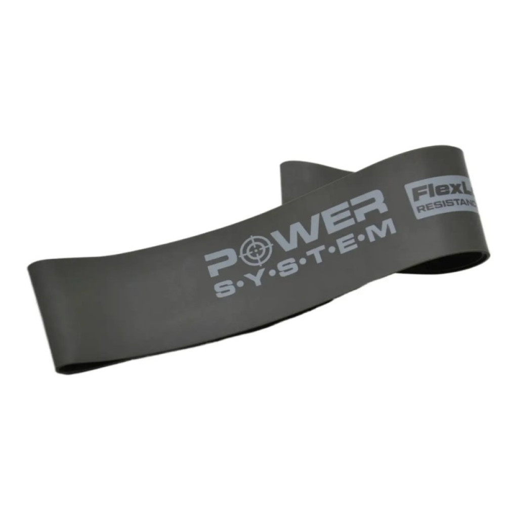 Резинка для фитнеса Power System PS-4063 Flex Loop Strong Grey сопротивление 23 кг (PS_4063_Grey)