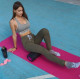 Масажний ролик (роллер) Power System PS-4050 Fitness Foam Roller Black/Pink (33x15см) (4050PI-0)