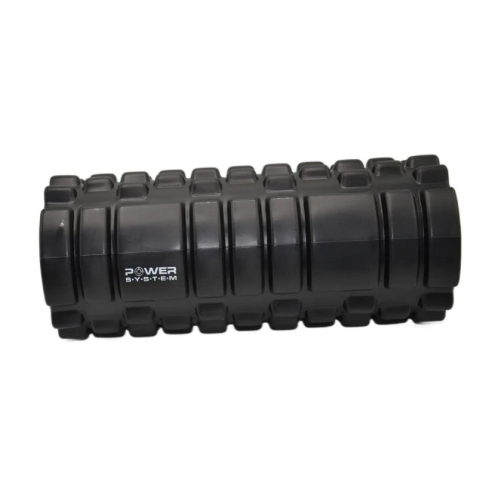 Масажний ролик (роллер) Power System PS-4050 Fitness Foam Roller Black/Orange (33x15см) (PS-4050_Orange)