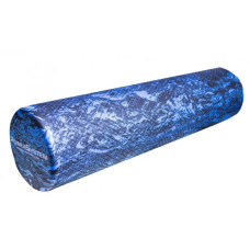 Массажный ролик (роллер) гладкий Power System PS-4089 Hexa Camo Roller Black/Blue (60x15см) (PS_4089BB-0)