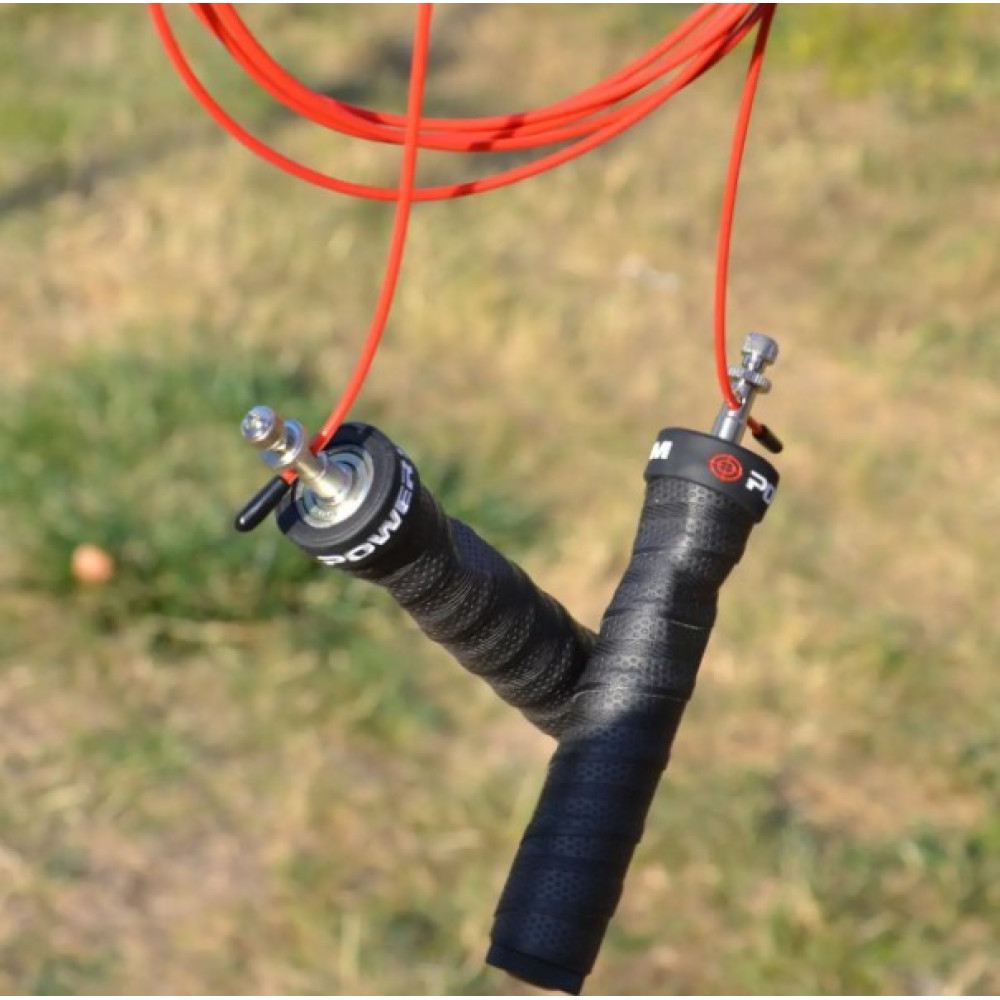 Скакалка швидкісна Power System PS-4079 Hi-Spedd Jump Rope Black 3 м (4079BR-0)