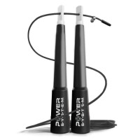 Скакалка швидкісна Power System PS-4033 Crossfit Jump Rope Black 2,8 м (PS-4033_Black)