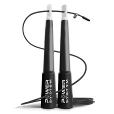 Скакалка скоростная Power System PS-4033 Crossfit Jump Rope Black 2,8 м (PS-4033_Black)