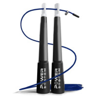 Скакалка швидкісна Power System PS-4033 Crossfit Jump Rope Blue 2,8 м (PS-4033_Black-Blue)