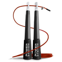 Скакалка швидкісна Power System PS-4033 Crossfit Jump Rope Red 2,8 м (PS-4033_Black-Red)