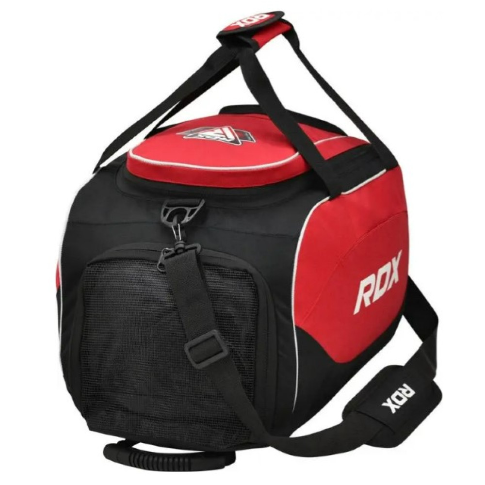 Спортивная сумка RDX R1 Duffel Bag with Backpack Straps Black/Red (GKB-R1B)