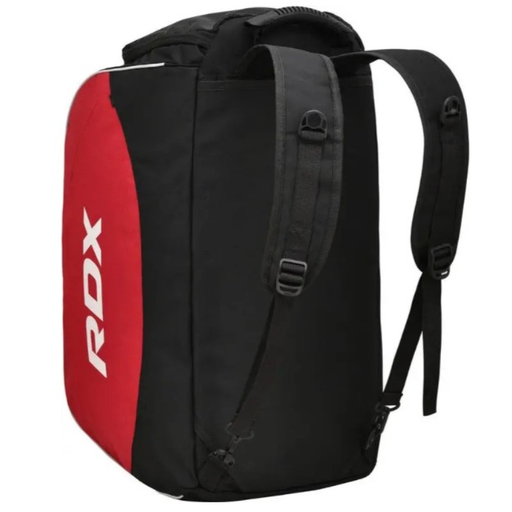 Спортивная сумка RDX R1 Duffel Bag with Backpack Straps Black/Red (GKB-R1B)