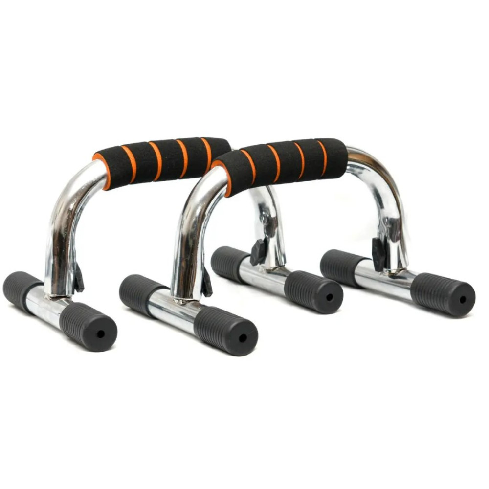 Упори для віджимань Power System PS-4005 Push Up Stand (Прямі) (PS-4005_Black-Steel)
