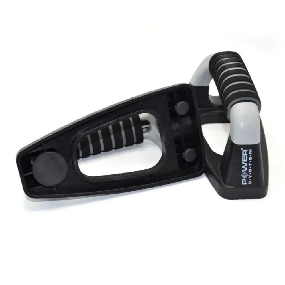Упори для віджимань Power System PS-4022 Push UpBars Pro (Прямі) (PS-4022_Black-Grey)