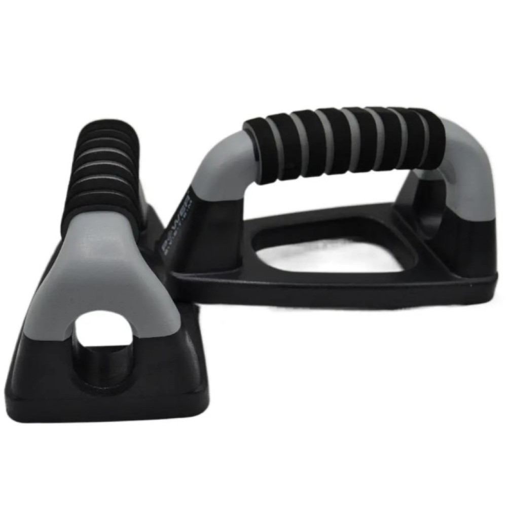 Упори для віджимань Power System PS-4022 Push UpBars Pro (Прямі) (PS-4022_Black-Grey)