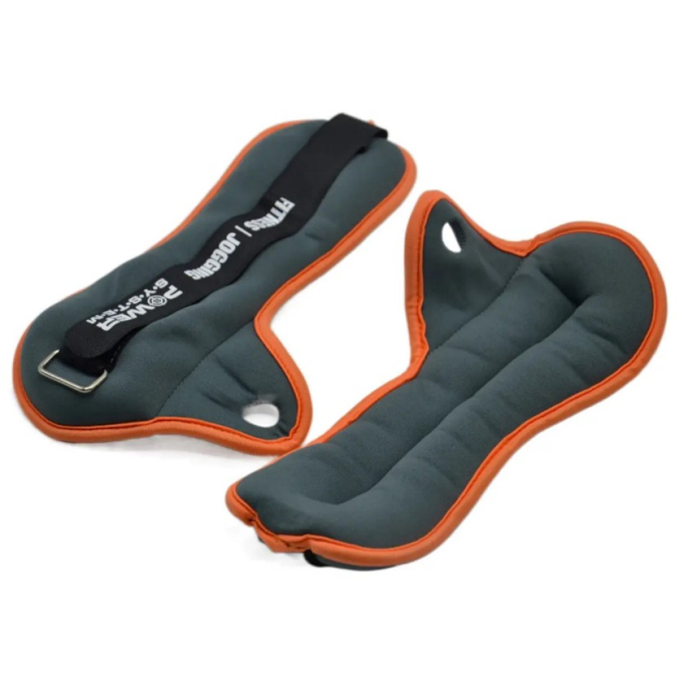 Обважнювачі-манжети для ніг та рук Power System PS-4071 Wrist Weights (2 шт*2 кг) (PS_4071_Grey)