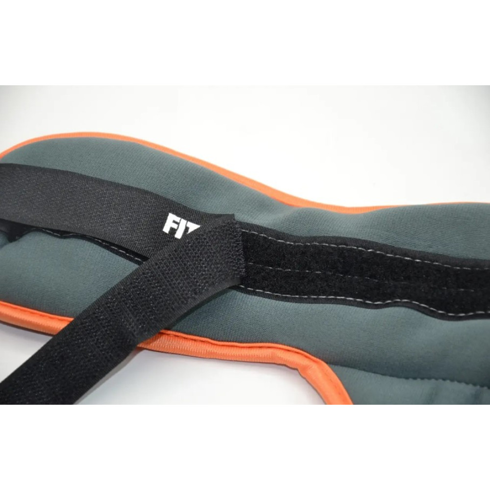 Обважнювачі-манжети для ніг та рук Power System PS-4071 Wrist Weights (2 шт*2 кг) (PS_4071_Grey)