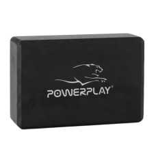 Блок для йоги PowerPlay 4006 Yoga Brick Черный (PP_4006_Black)