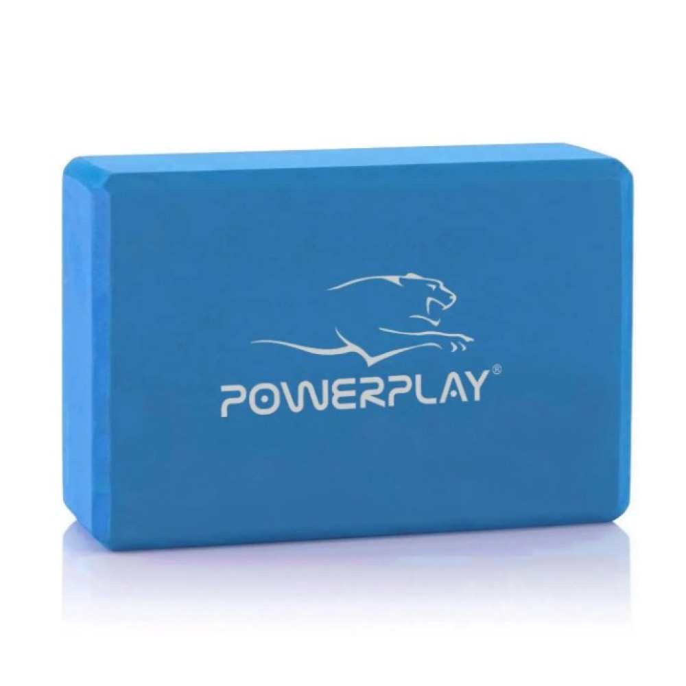 Блоки для йоги PowerPlay 4006 Yoga Brick EVA 2 шт Синие (PP_4006_Blue_2in)