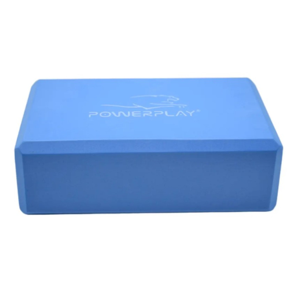 Блоки для йоги PowerPlay 4006 Yoga Brick EVA 2 шт Синие (PP_4006_Blue_2in)