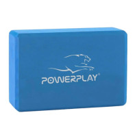 Блок для йоги PowerPlay 4006 Yoga Brick Синий (PP_4006_Blue_Yoga_Brick)