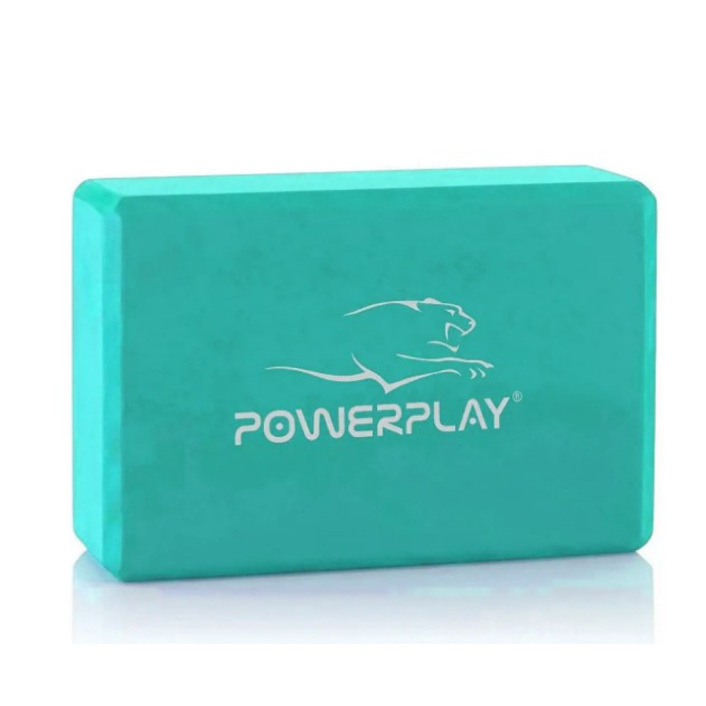 Блоки для йоги PowerPlay 4006 Yoga Brick EVA 2 шт М'ятні (PP_4006_Mint_2in)