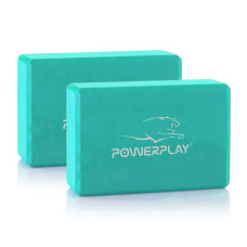 Блоки для йоги PowerPlay 4006 Yoga Brick EVA 2 шт Мятные (PP_4006_Mint_2in)