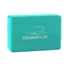 Блок для йоги PowerPlay 4006 Yoga Brick Мятный (PP_4006_Mint_Yoga_Brick)