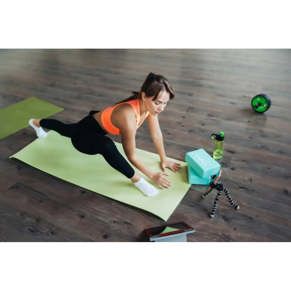 Блок для йоги PowerPlay 4006 Yoga Brick М'ятний (PP_4006_Mint_Yoga_Brick)