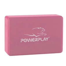 Блок для йоги PowerPlay 4006 Yoga Brick Розовый (PP_4006_Pink_Yoga_Brick)