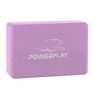 Блок для йоги PowerPlay 4006 Yoga Brick Фіолетовий (PP_4006_Violet_Yoga_Brick)
