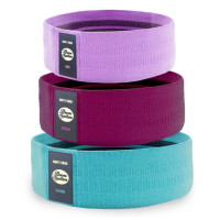 Набір тканевих гумок для фітнесу та спорту Power System PS-4097 Booty Band Set 3 шт (4097MX-9)