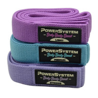 Набір тканевих гумок Power System PS-4129 Booty Band Set Long 3 шт (4129MX-9)