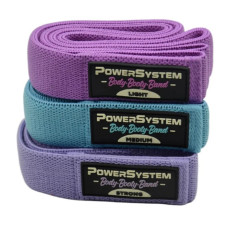 Набор тканевых резинок Power System PS-4129 Booty Band Set Long 3 шт (4129MX-9)