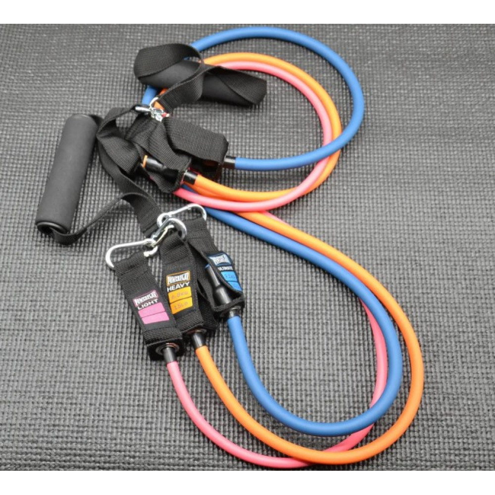 Набор трубчатых эспандеров PowerPlay PP-4101 Expander Tube Set 3 шт (до 18,2 кг.) (PP-4101_3set)