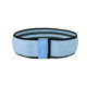 Тканева гумка для фітнесу та спорту PowerPlay 4111 Hip Band M Medium Блакитна (d_76cm) (PP_4111_Blue_M)
