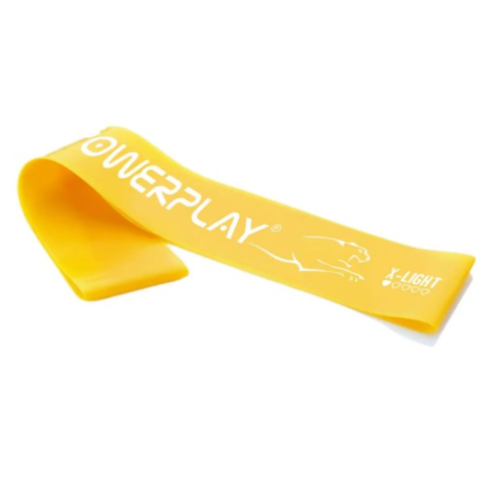 Гумки для фітнесу (стрічка-еспандер) PowerPlay 4113 Mini Power Band Set набір із 3 шт (опір 1-10 кг) (PP_4113_3in_Y/G/B)