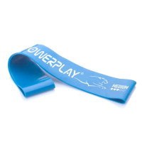 Резинка для фітнесу (стрічка-еспандер) PowerPlay 4113 Mini Power Band 0.8 мм Синя (опір 5-10 кг) (PP_4113_Blue)