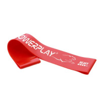 Резинка для фитнеса (лента-эспандер) PowerPlay 4113 Mini Power Band 1 мм Красная (сопротивление 10-15 кг) (PP_4113_Red)