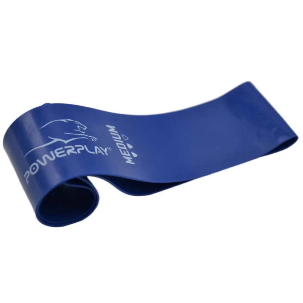 Резинка для фітнесу PowerPlay 4114 Mini Power Band 1 мм Medium Сіня (7.5 кг) (PP_4114_Blue_Medium)