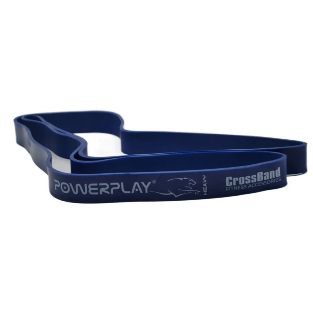 Эспандер-петля (резинка для фитнеса и кроссфита) PowerPlay 4115 Power Band Синяя (20-45kg) (PP_4115_Blue_(20-45kg))
