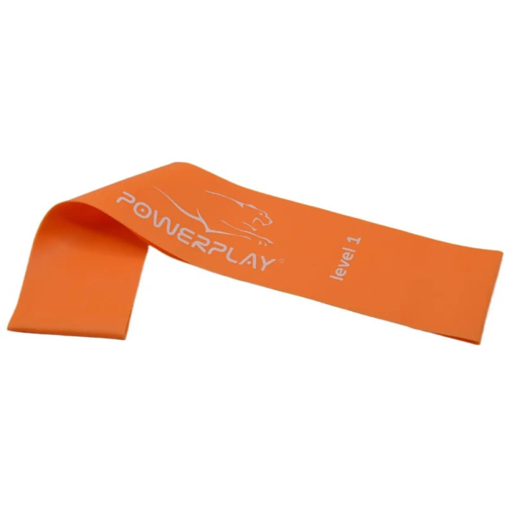 Резинка для фитнеса PowerPlay 4140 Level 1 Stretch Band (1-5 кг) Оранжевая (PP_4140_Orange)
