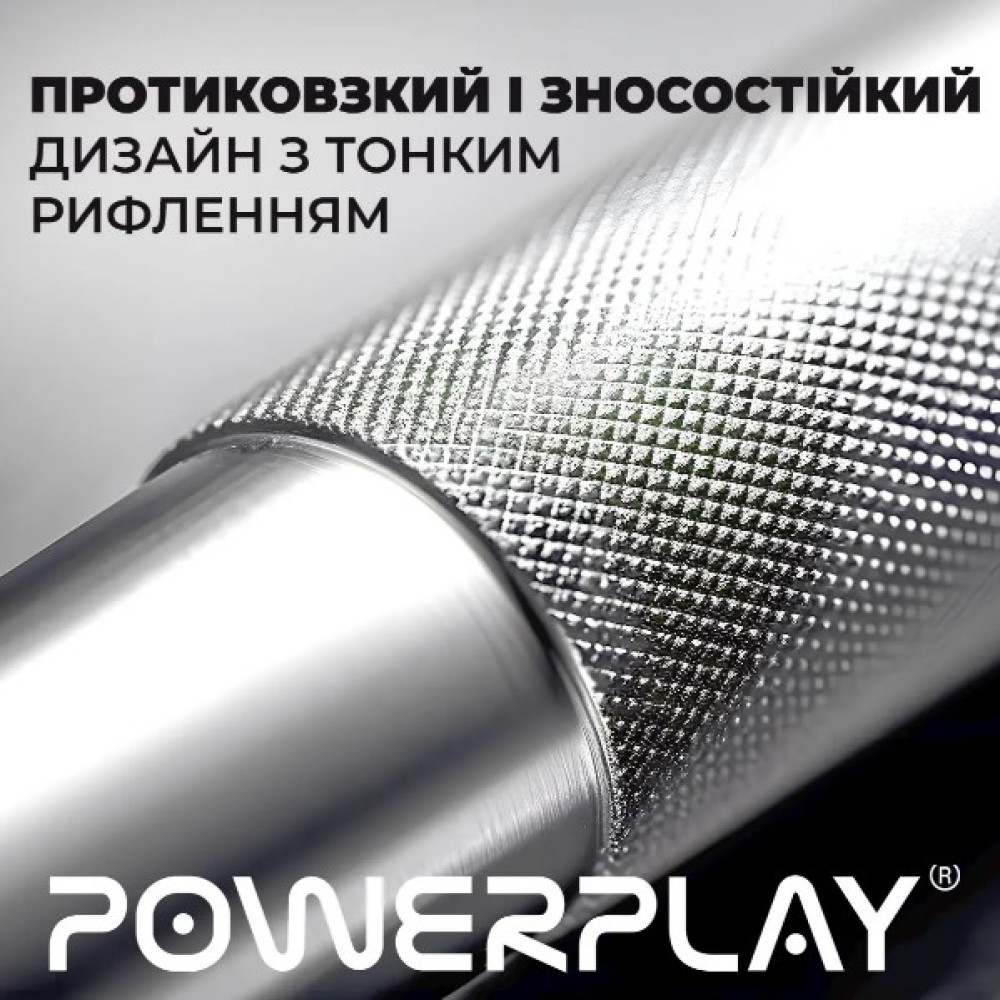 Еспандер-ножиці алюмінієвий PowerPlay 4322 (90 кг) Hand Grip Срібний (PP_4322_90kg)