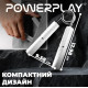 Еспандер-ножиці алюмінієвий PowerPlay 4322 (90 кг) Hand Grip Срібний (PP_4322_90kg)