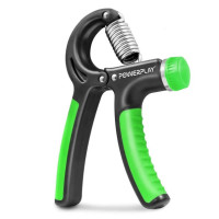 Эспандер кистевой PowerPlay PP-4323 с регулируемой нагрузкой 10-40 кг Strength Grip Черно-зеленый (PP_4323_Bl/Green)
