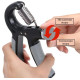 Еспандер кистьовий PowerPlay PP-4323 з регульованим навантаженням 10-40 кг Strength Grip Чорно-зелений (PP_4323_Bl/Green)