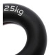 Эспандер кистевой силиконовый PowerPlay PP-4324 Hand Grip Ring Hard 25 кг Черный (PP_4324_25kg)