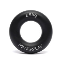 Эспандер кистевой силиконовый PowerPlay PP-4324 Hand Grip Ring Hard 25 кг Черный (PP_4324_25kg)