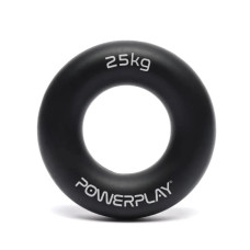 Эспандер кистевой силиконовый PowerPlay PP-4324 Hand Grip Ring Hard 25 кг Черный (PP_4324_25kg)
